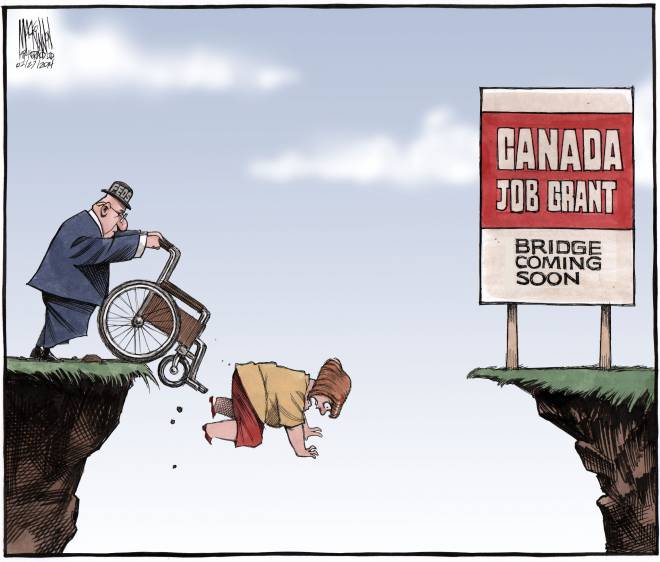 Canada Jobs Grant Bridge Coming Soon Bruce MacKinnon Feb 29 2014